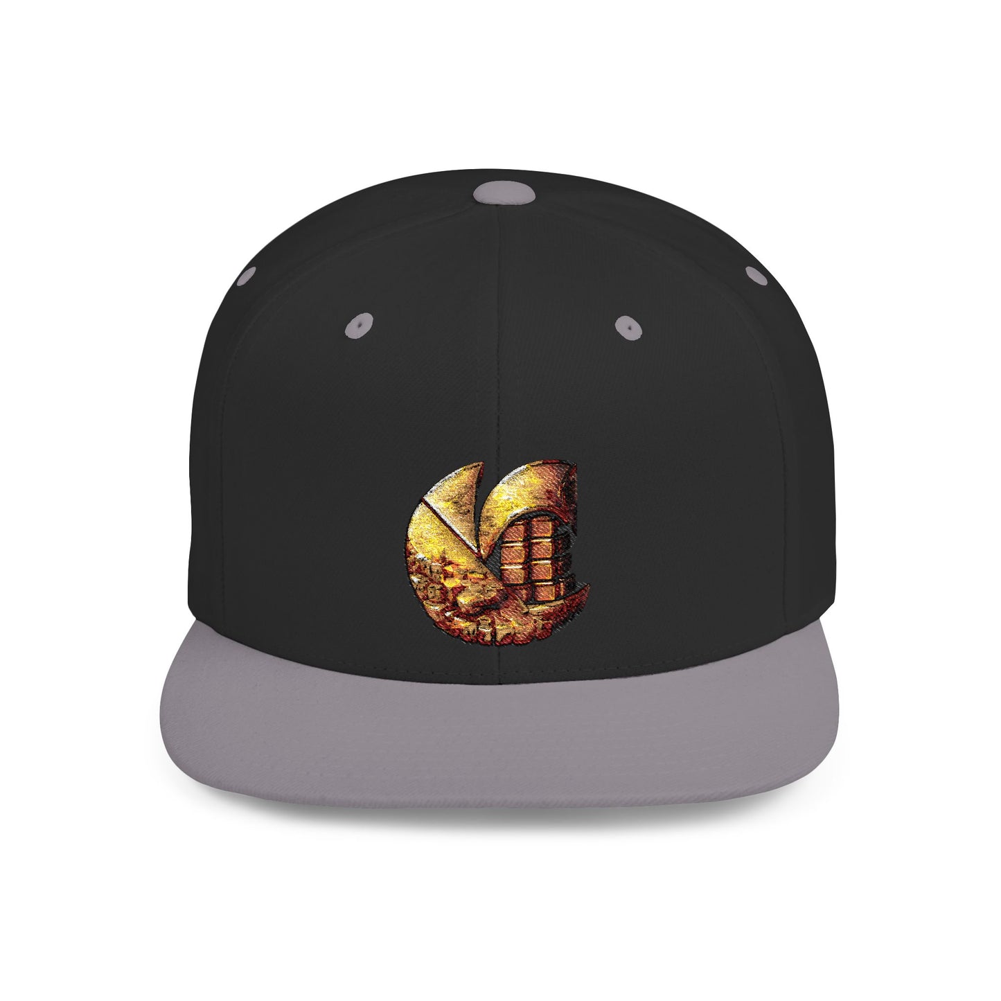 "GOLD" C-Logo Embroidered Snapback Hat