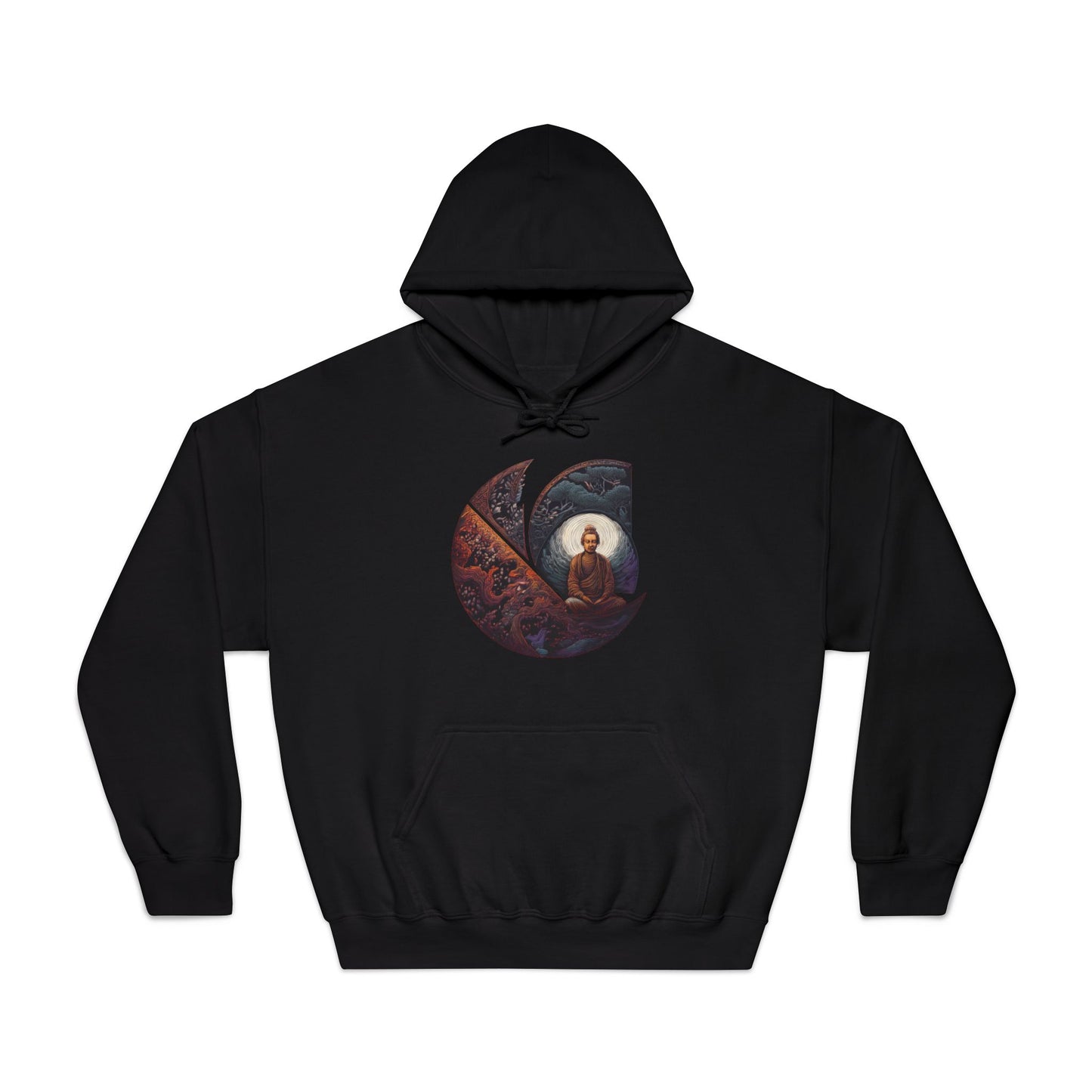 C-Logo Monk Cozy Hooded Sweatshirt