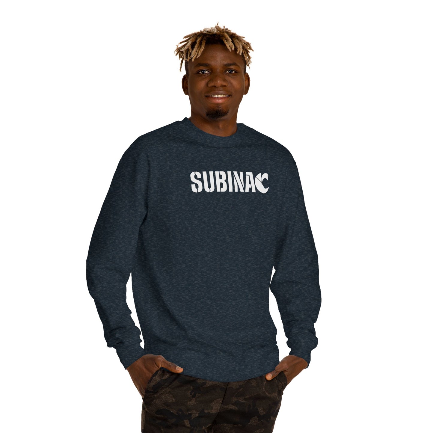 SUBINAC Crew Neck Sweatshirt - Comfortable Casual Wear