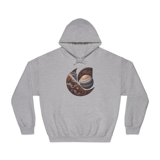 C-Logo Jupiter Cozy Hooded Sweatshirt