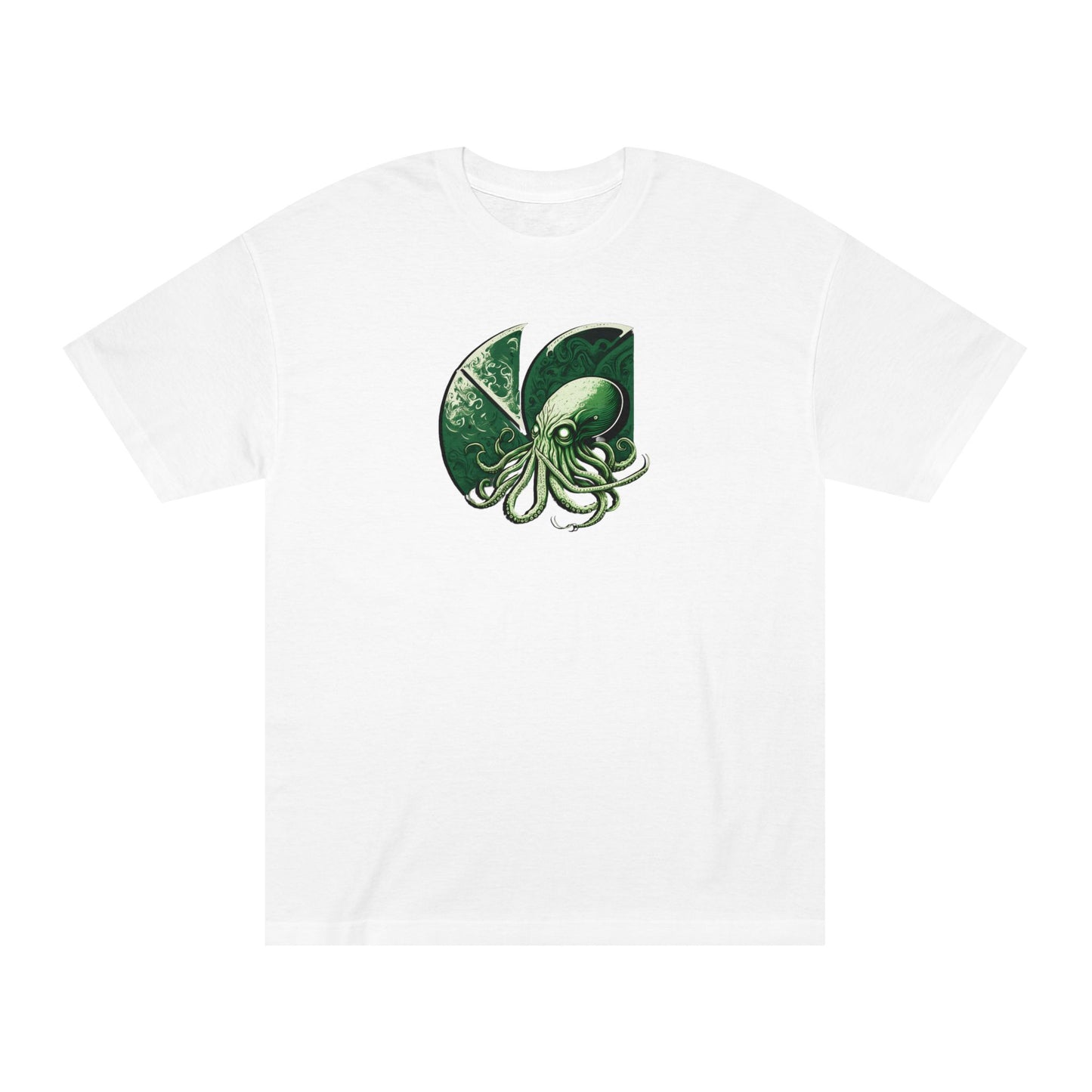 "Cthulhu" C-Logo Front/Back Graphic T-Shirt