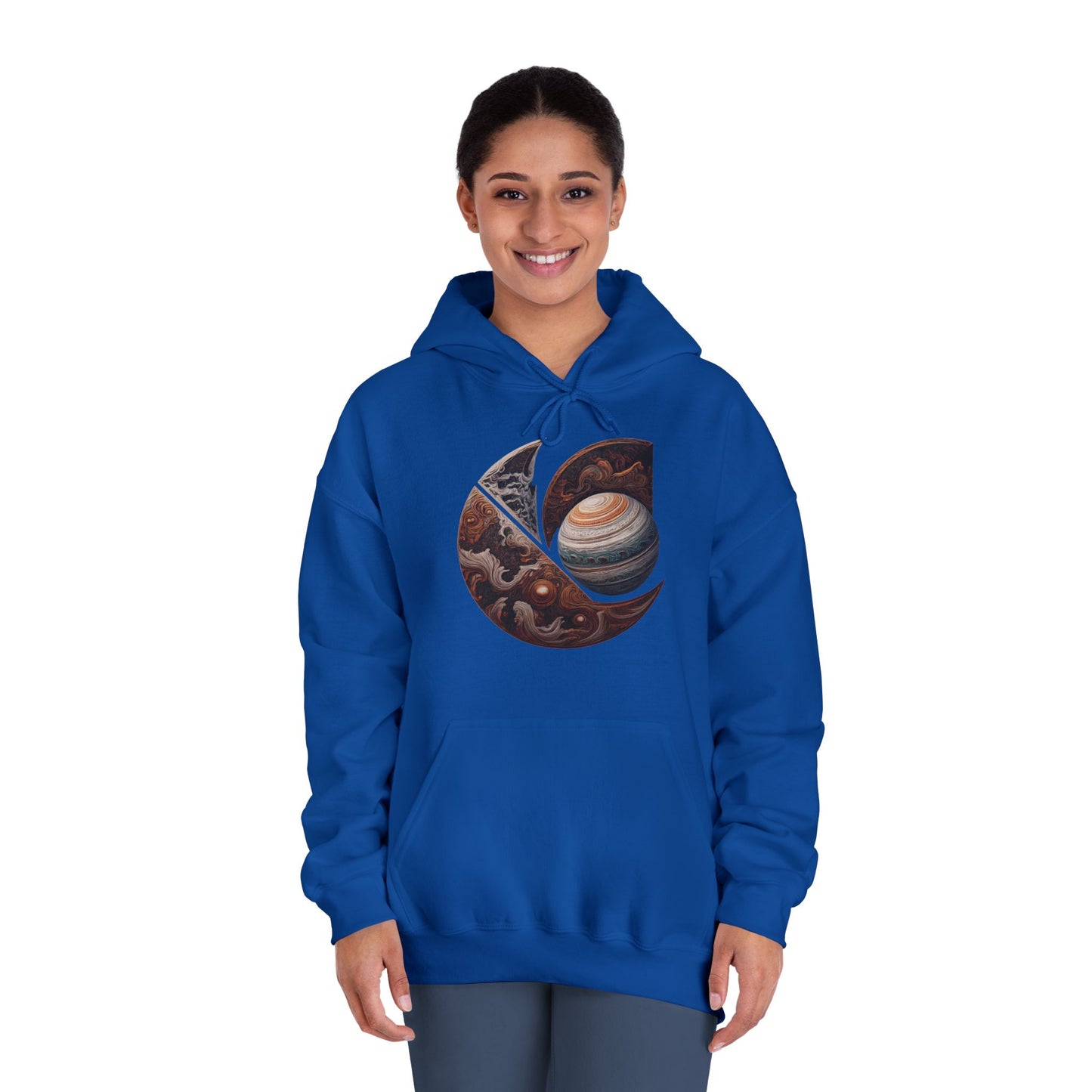 C-Logo Jupiter Cozy Hooded Sweatshirt