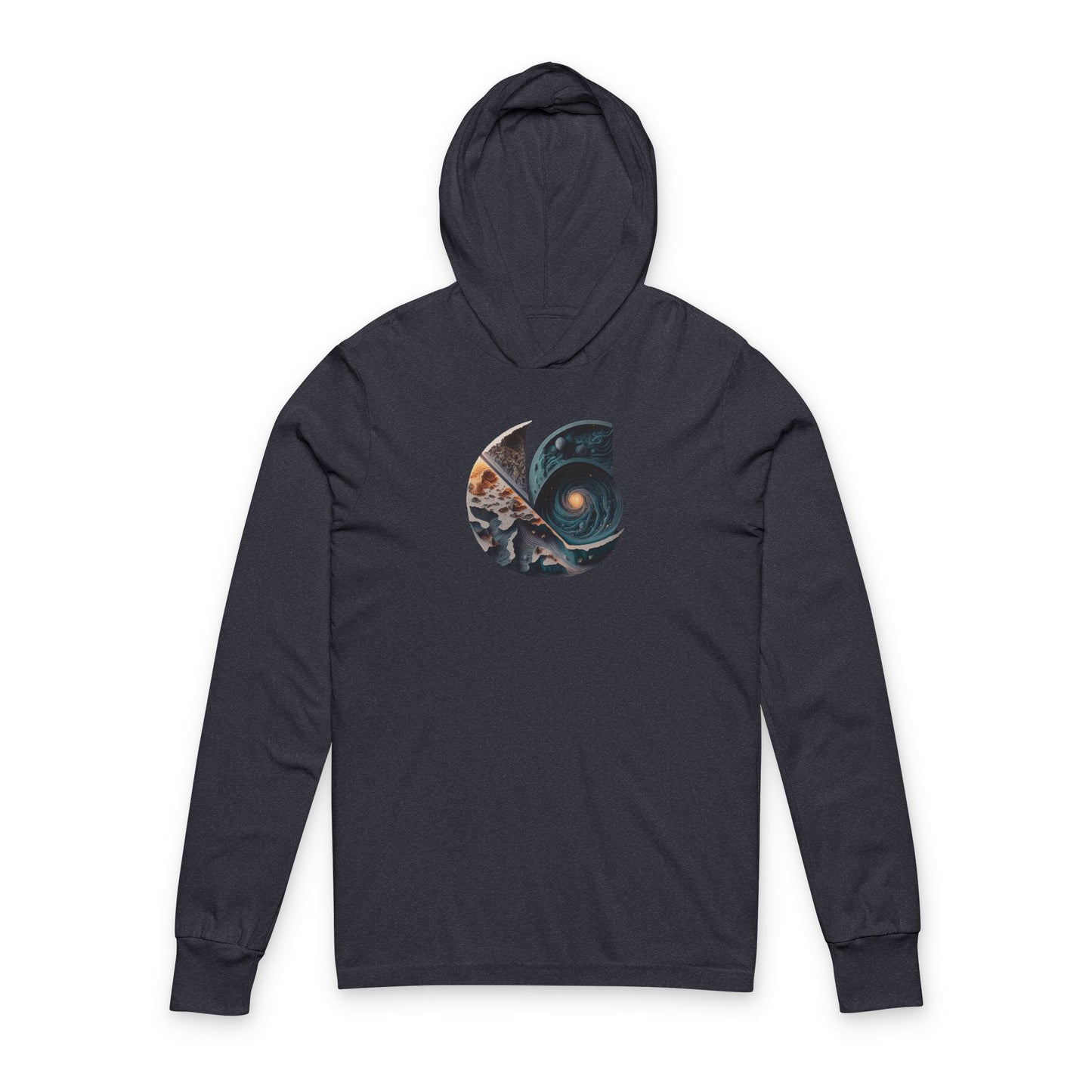 M-51 C-Logo Hooded Long Sleeve Tee - Explore the Universe in Comfort