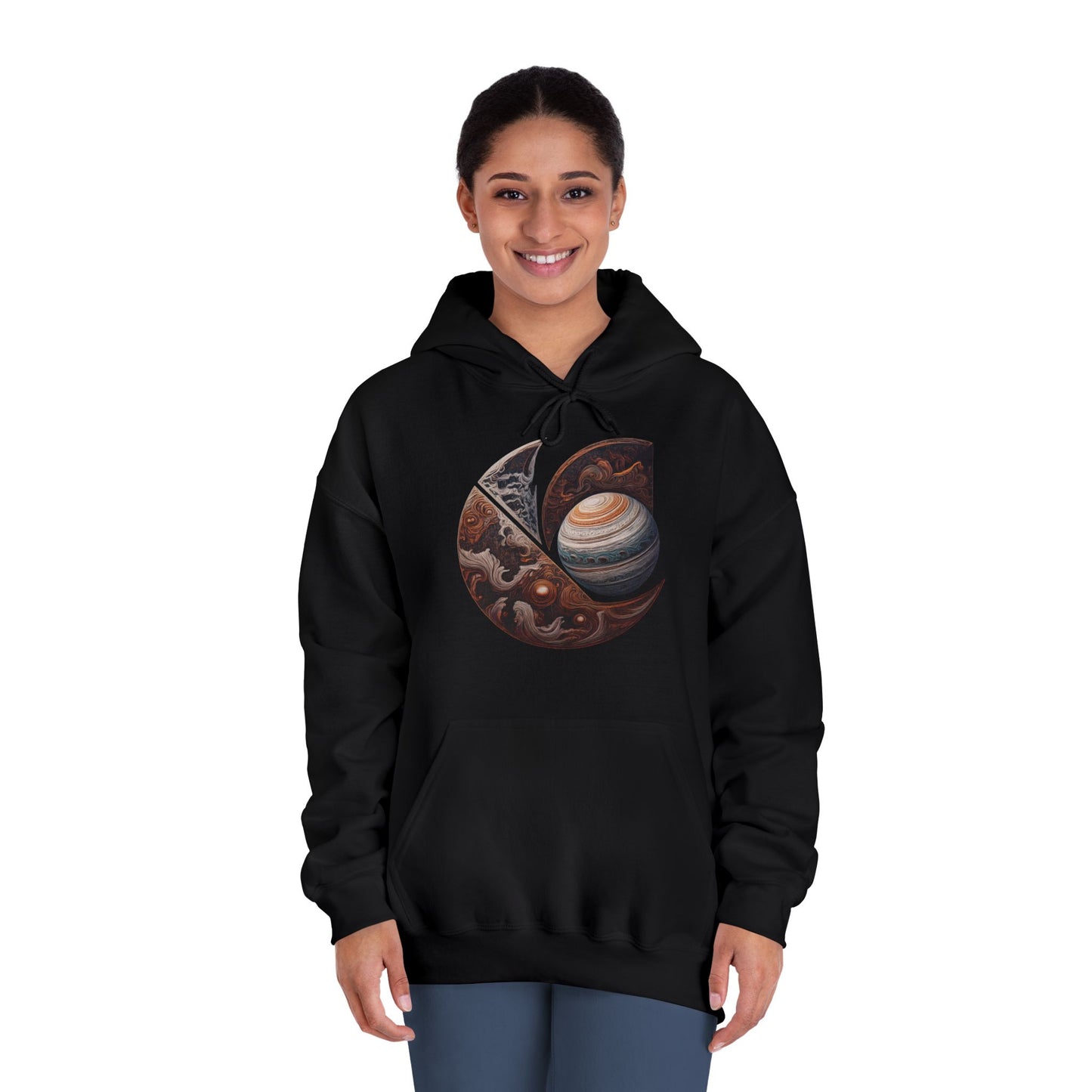 C-Logo Jupiter Cozy Hooded Sweatshirt