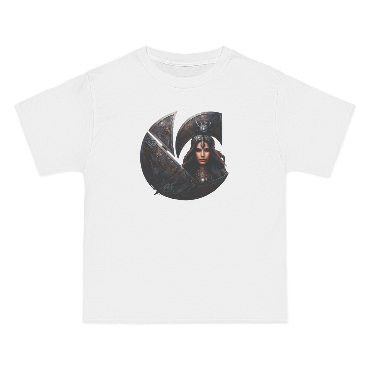 "Brynhildr" Norse C-Logo Graphic T Short-Sleeve