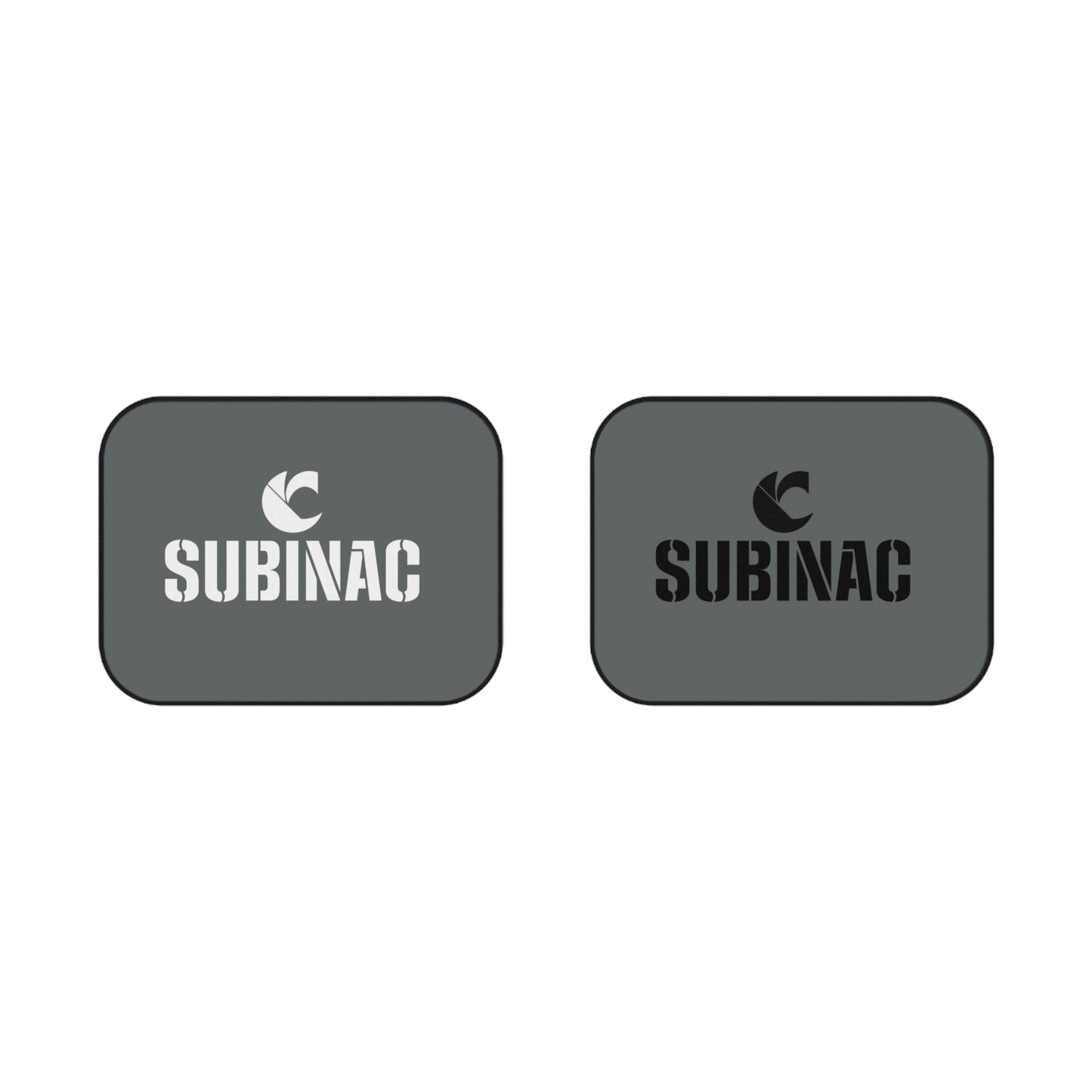 Customized SUBINAC Car Mats - Durable Rear Floor Mats for Vehicle Protection