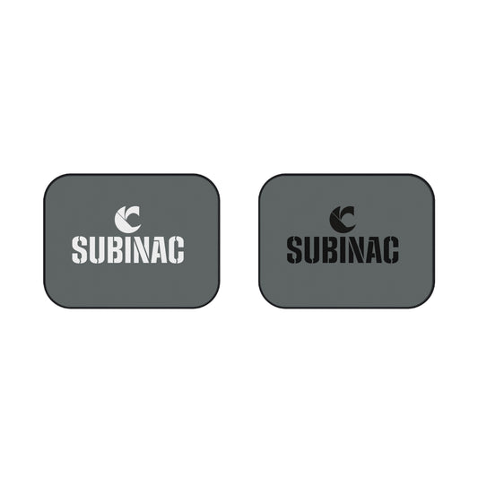 Customized SUBINAC Car Mats - Durable Rear Floor Mats for Vehicle Protection