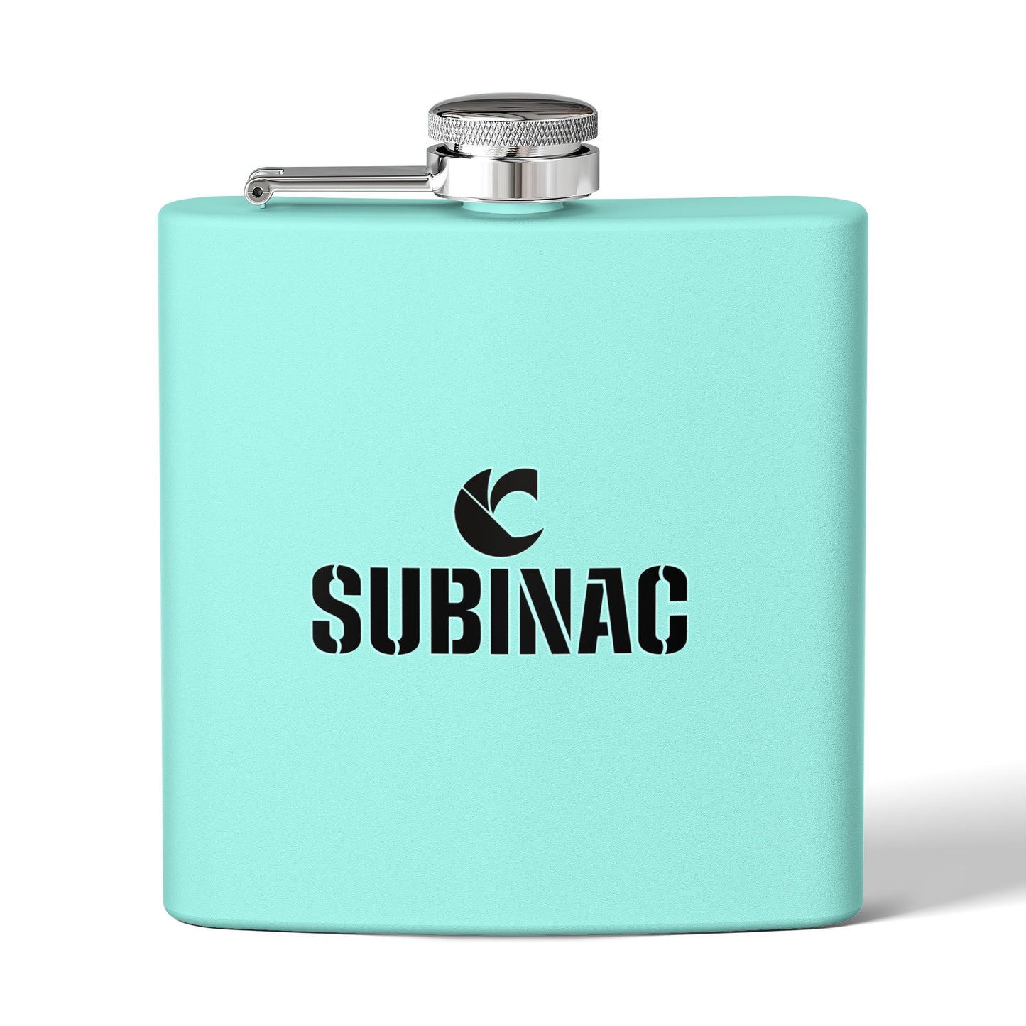 SUBINAC Personalized Stainless Steel Flask - 6oz - Perfect for Gifting & Celebrations