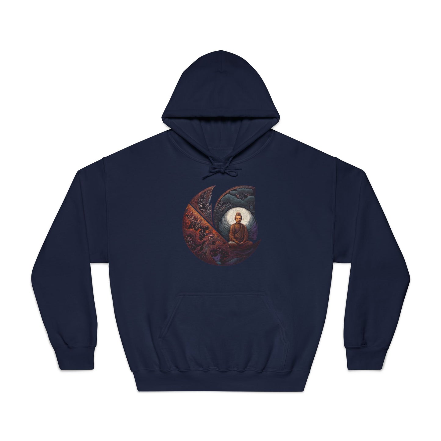 C-Logo Monk Cozy Hooded Sweatshirt