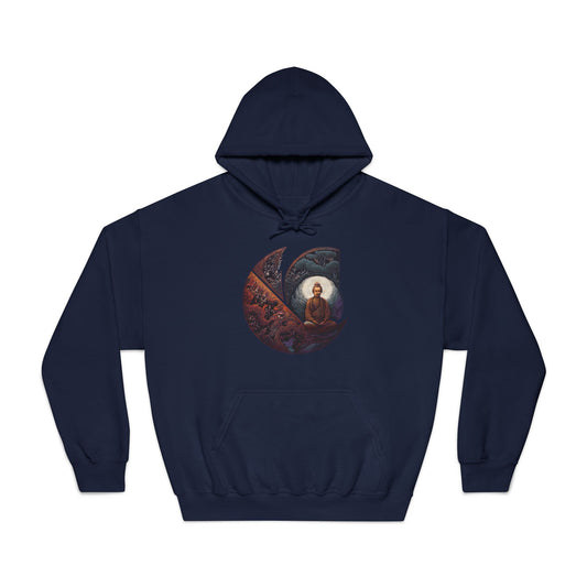 C-Logo Monk Cozy Hooded Sweatshirt