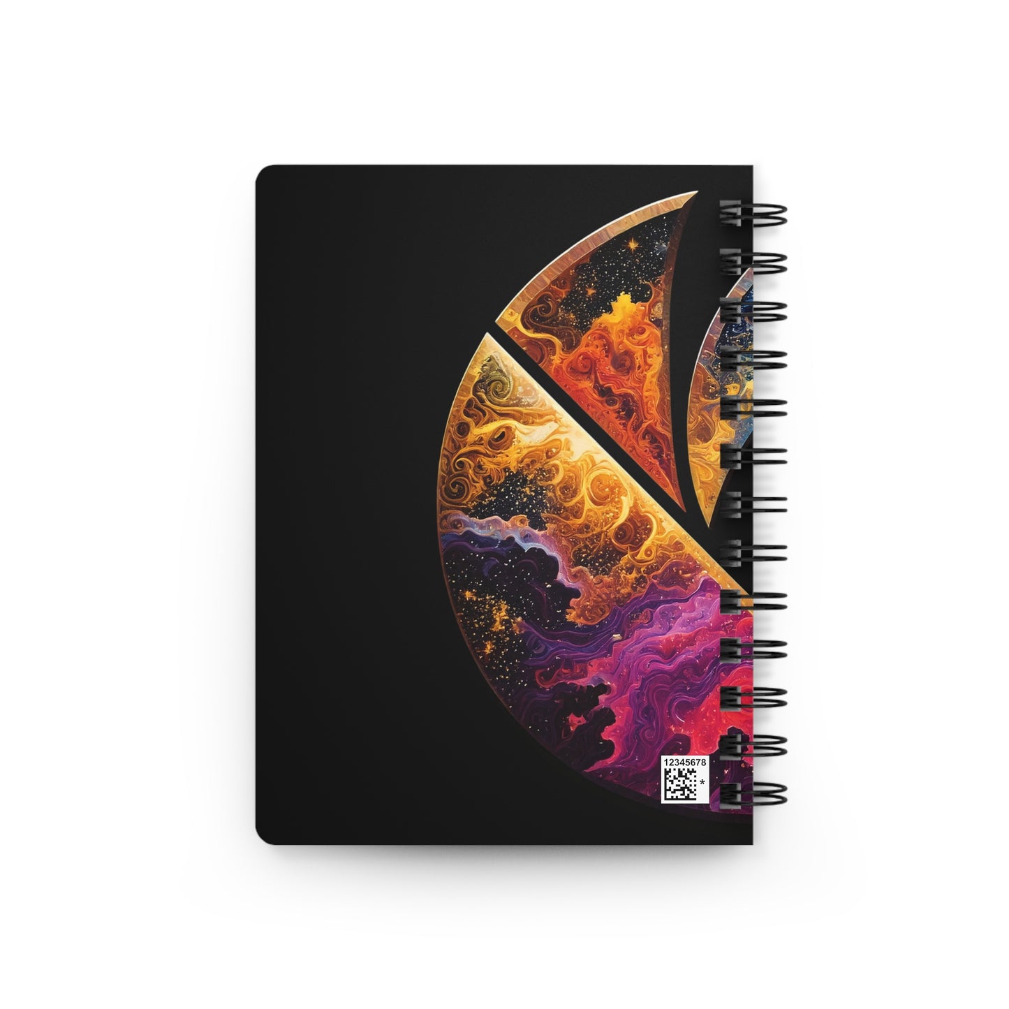C-Logo Cosmic Spiral Bound Journal