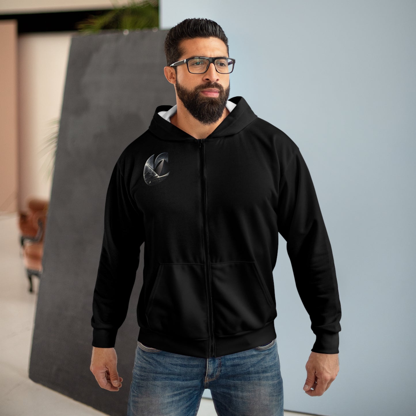 SUBINAC Pyramid Zip Hoodie