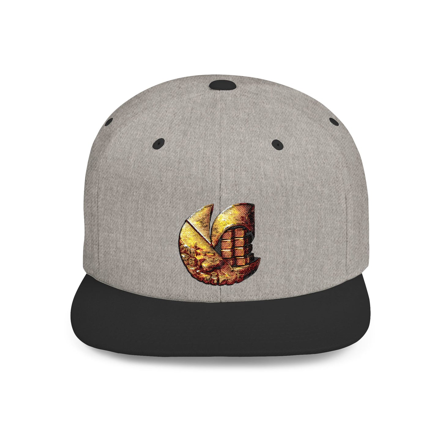 "GOLD" C-Logo Embroidered Snapback Hat