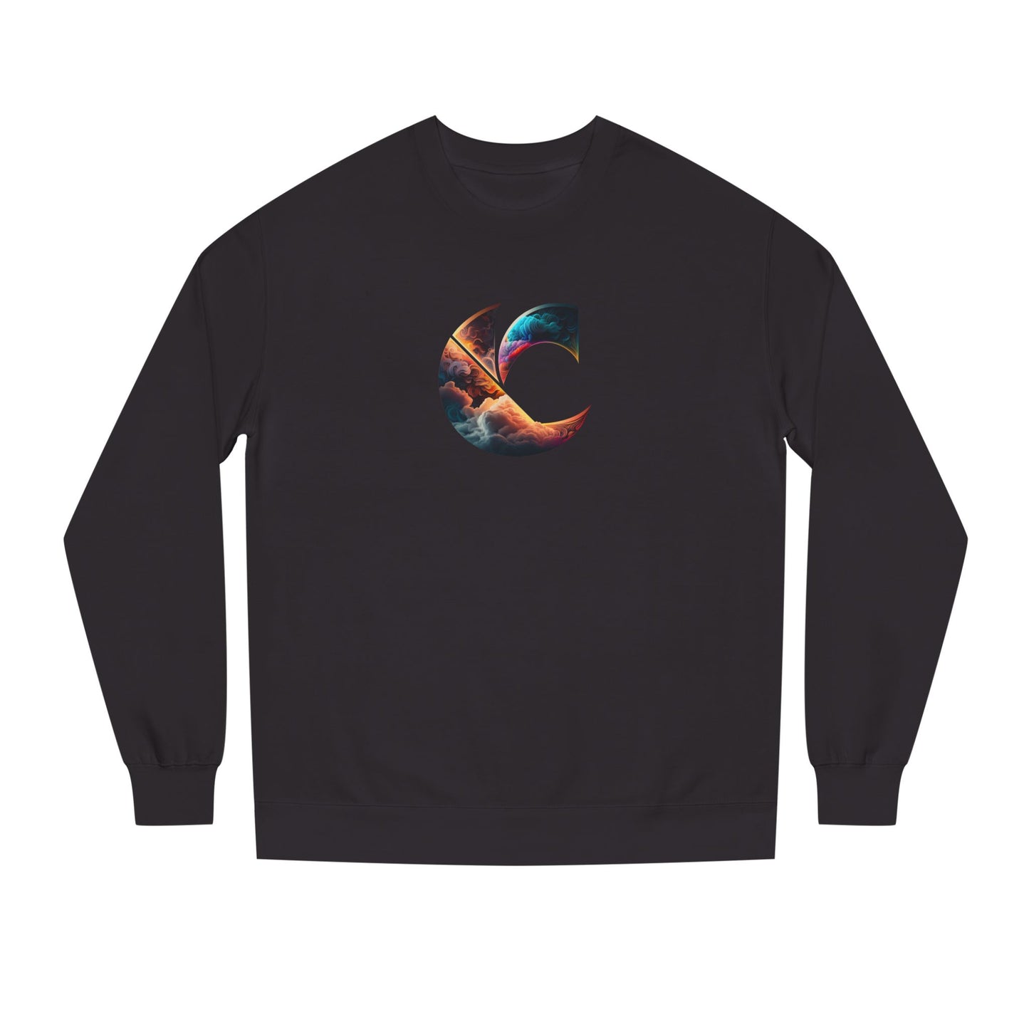 SUBINAC Crew Neck Sweatshirt - C-Logo Cloud Design