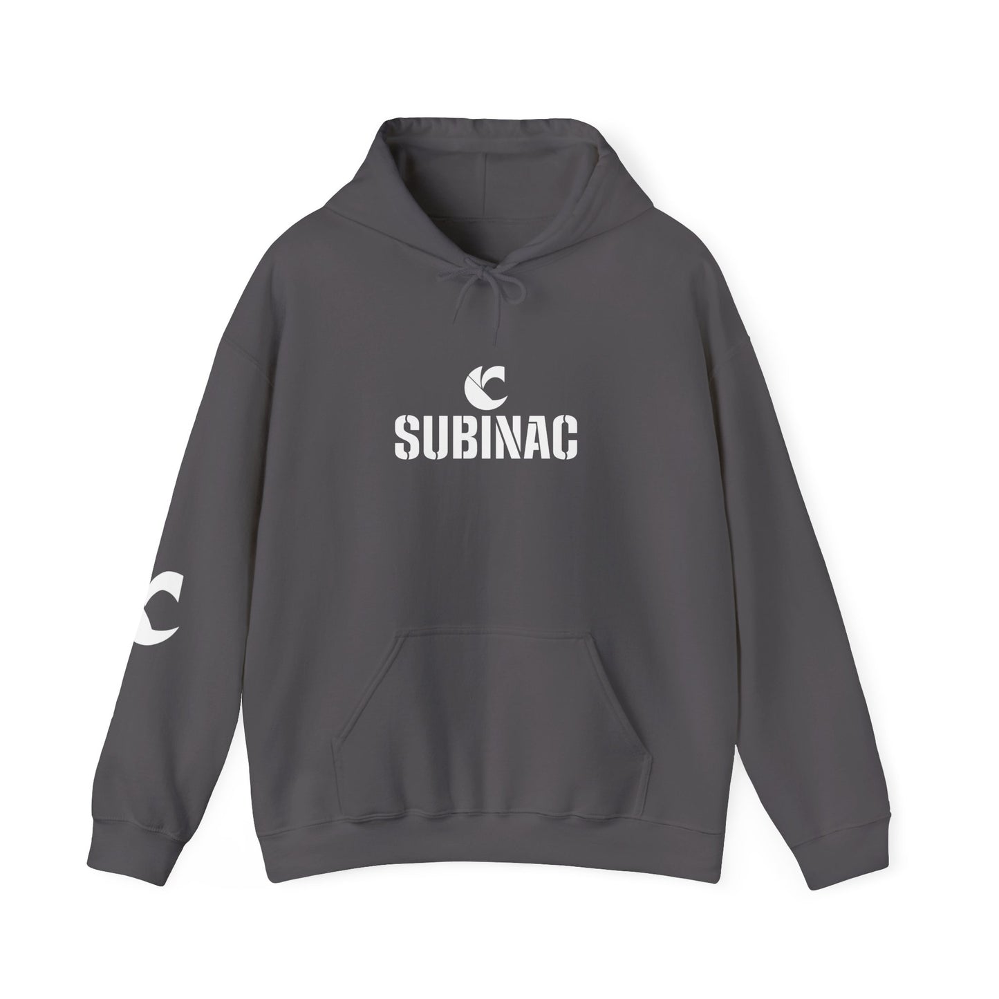 SUBINAC Hooded Sweatshirt W/ Sleeve C-Logo Design
