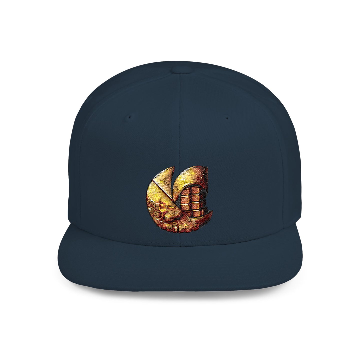 "GOLD" C-Logo Embroidered Snapback Hat