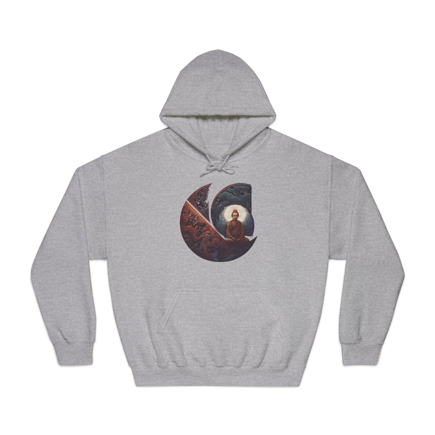 C-Logo Monk Cozy Hooded Sweatshirt