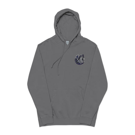 C-Logo Eagle Pigment-Dyed Hoodie