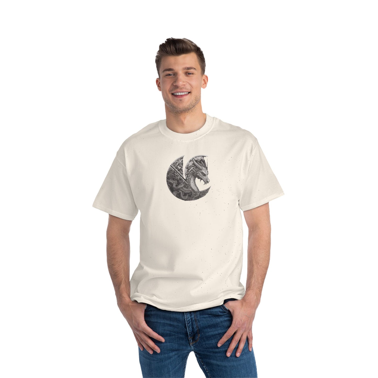 "Limited" Dragon C-Logo Graphic T Short-Sleeve