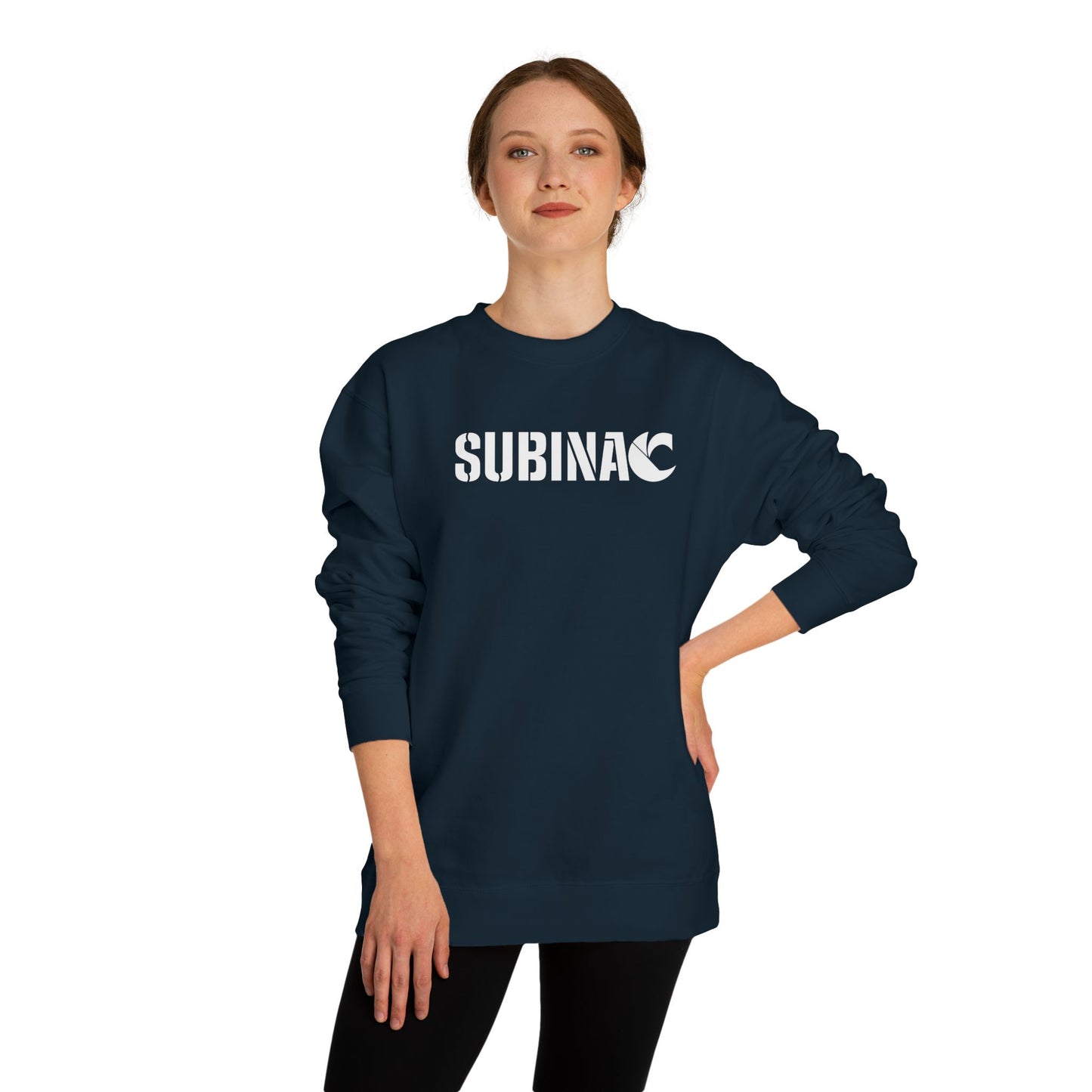 SUBINAC Crew Neck Sweatshirt - Comfortable Casual Wear