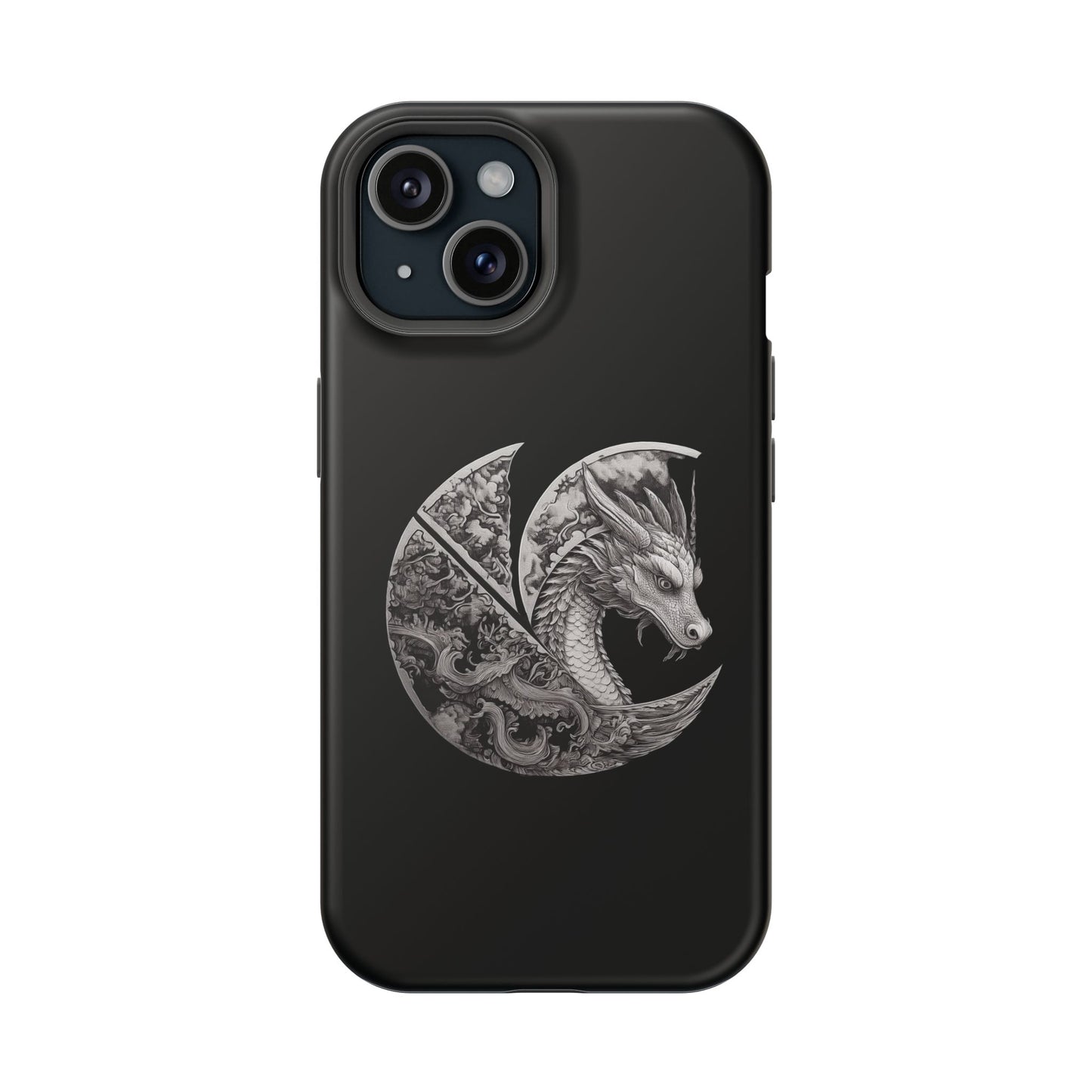 Dragon Design C-Logo Impact-Resistant Phone Case - iPhone 15