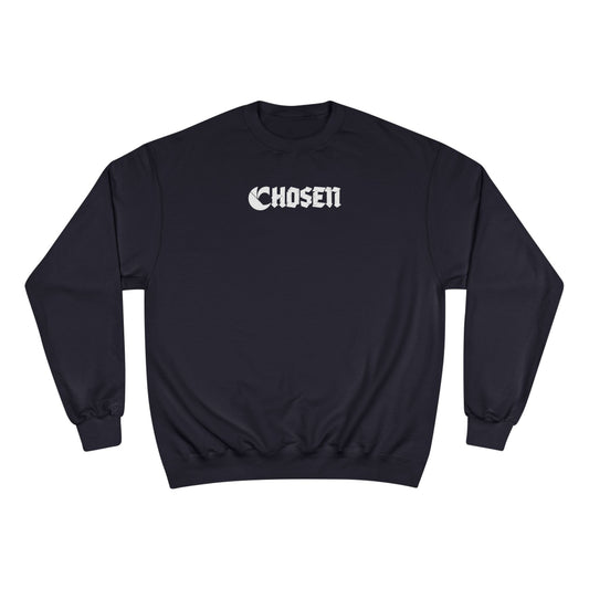 Chosen C-Logo "Pyramid" Graphic Champion Sweatshirt - ”Chosen by Fire, Forged by Purpose”