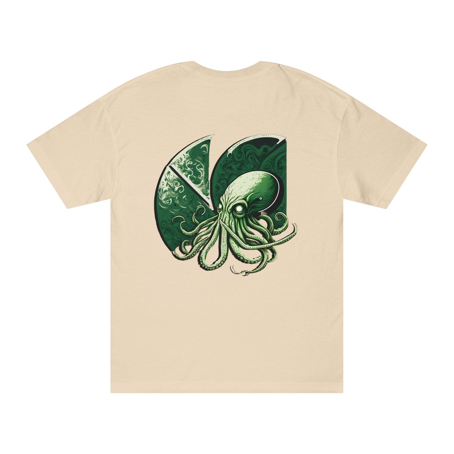 "Cthulhu" C-Logo Front/Back Graphic T-Shirt