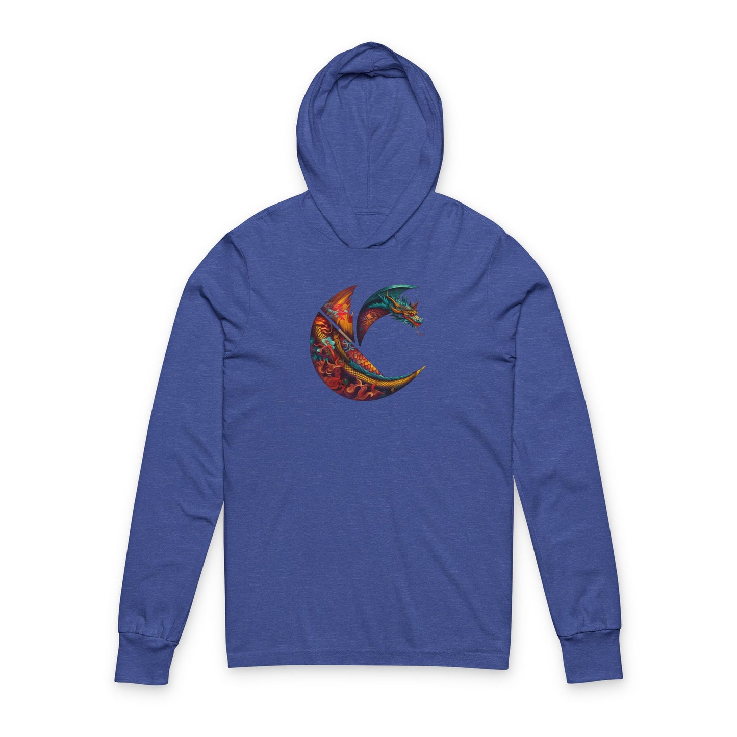 "Dragon" #3 C-Logo Hooded Long Sleeve Tee