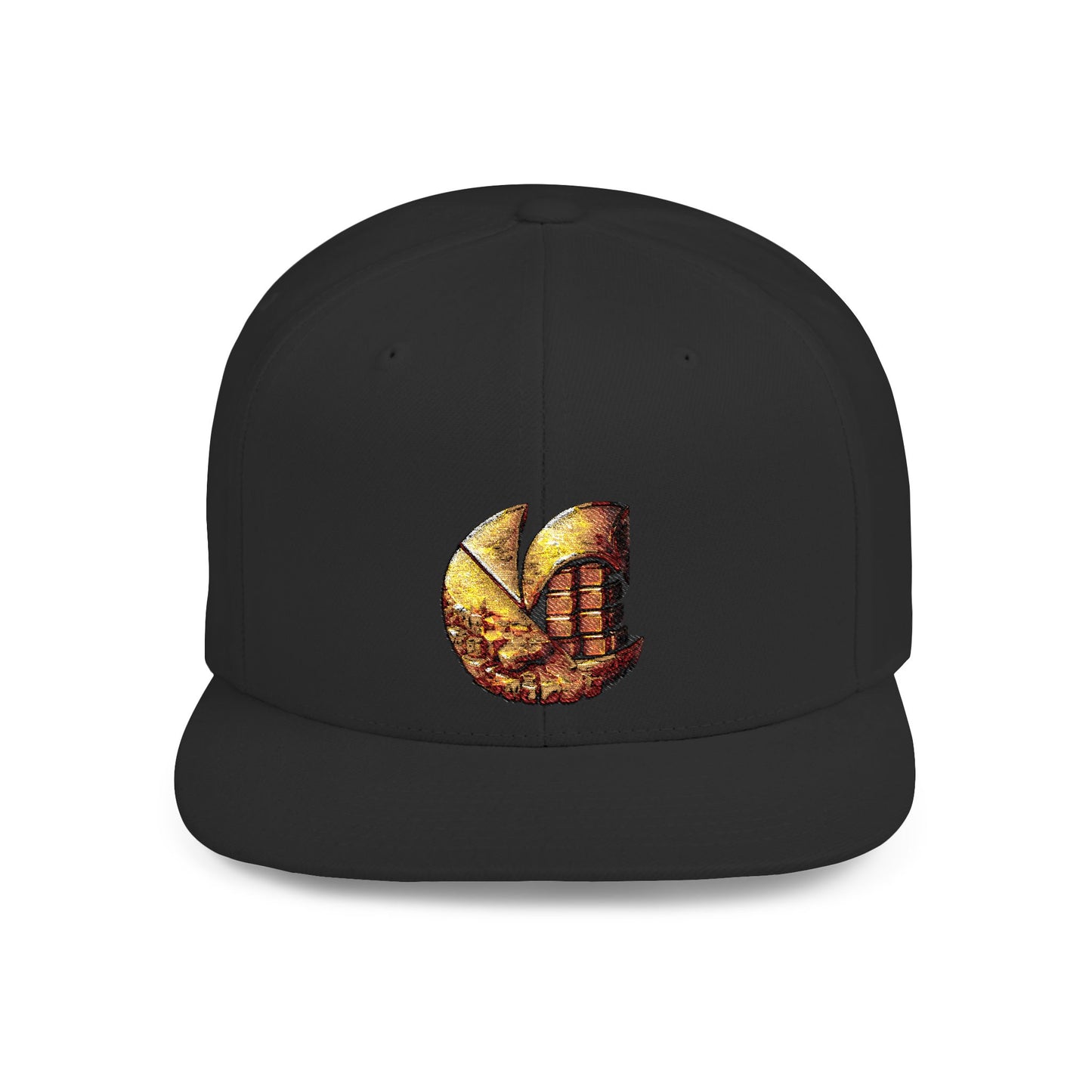"GOLD" C-Logo Embroidered Snapback Hat