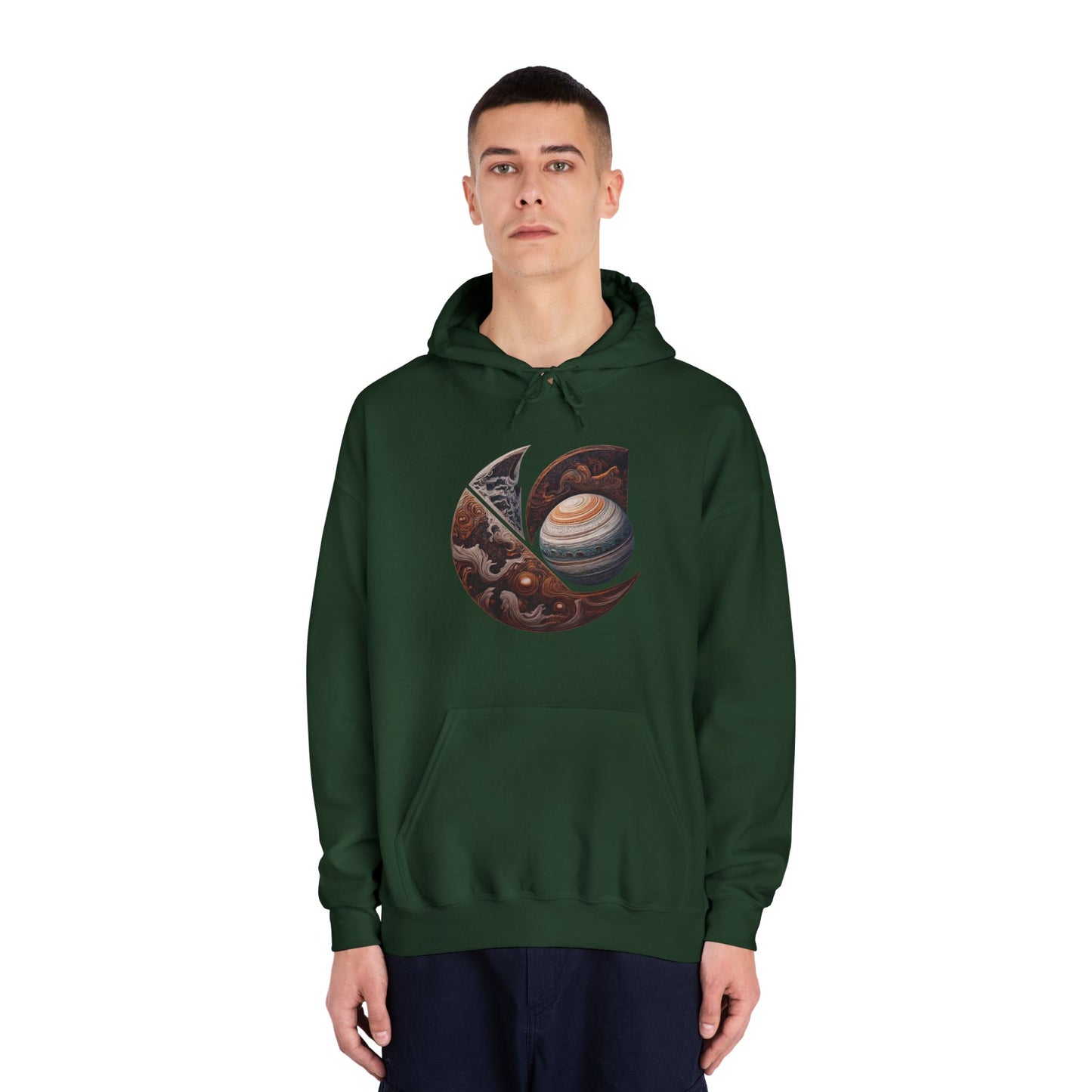 C-Logo Jupiter Cozy Hooded Sweatshirt