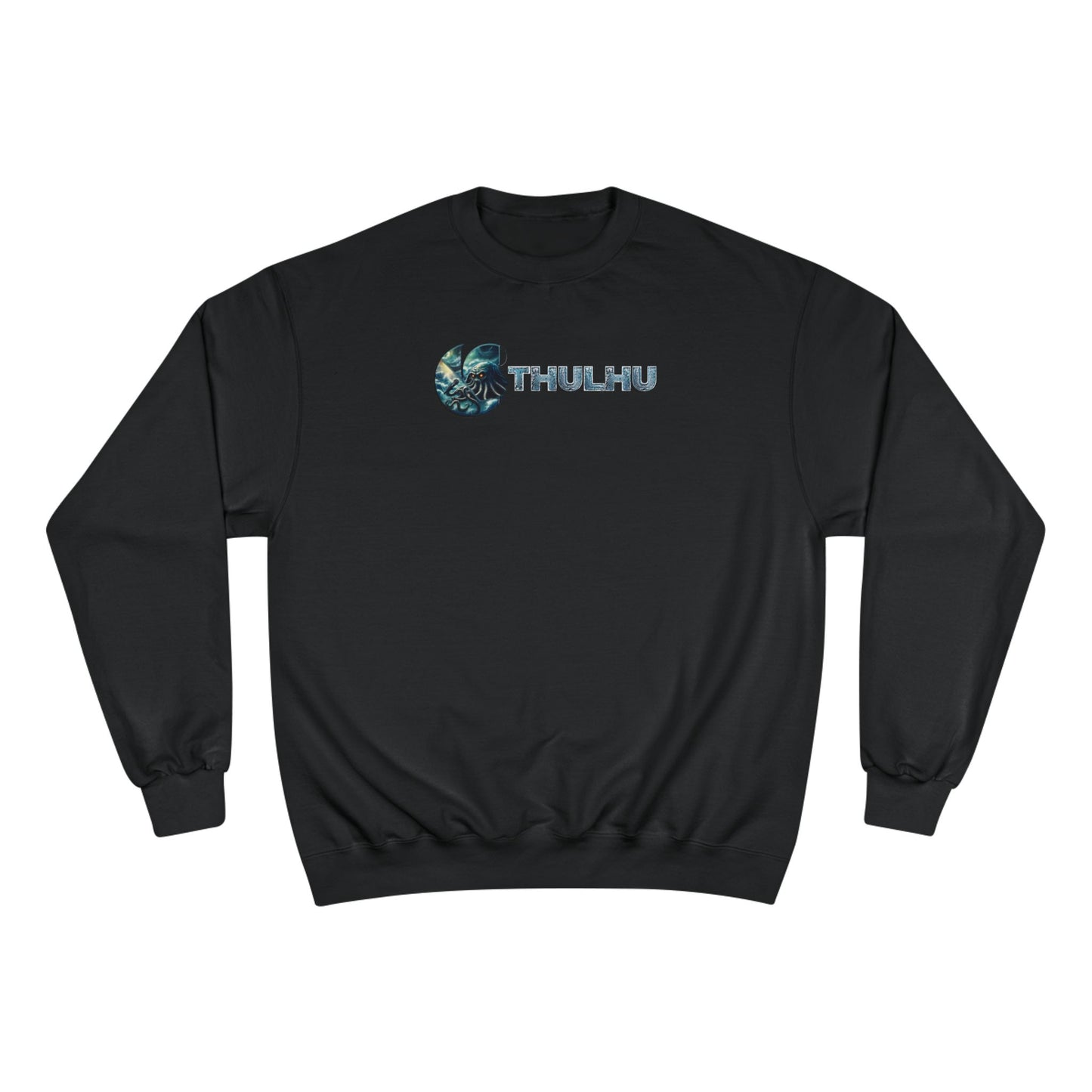 Cthulhu C-Logo Champion Sweater w/ Back Graphic