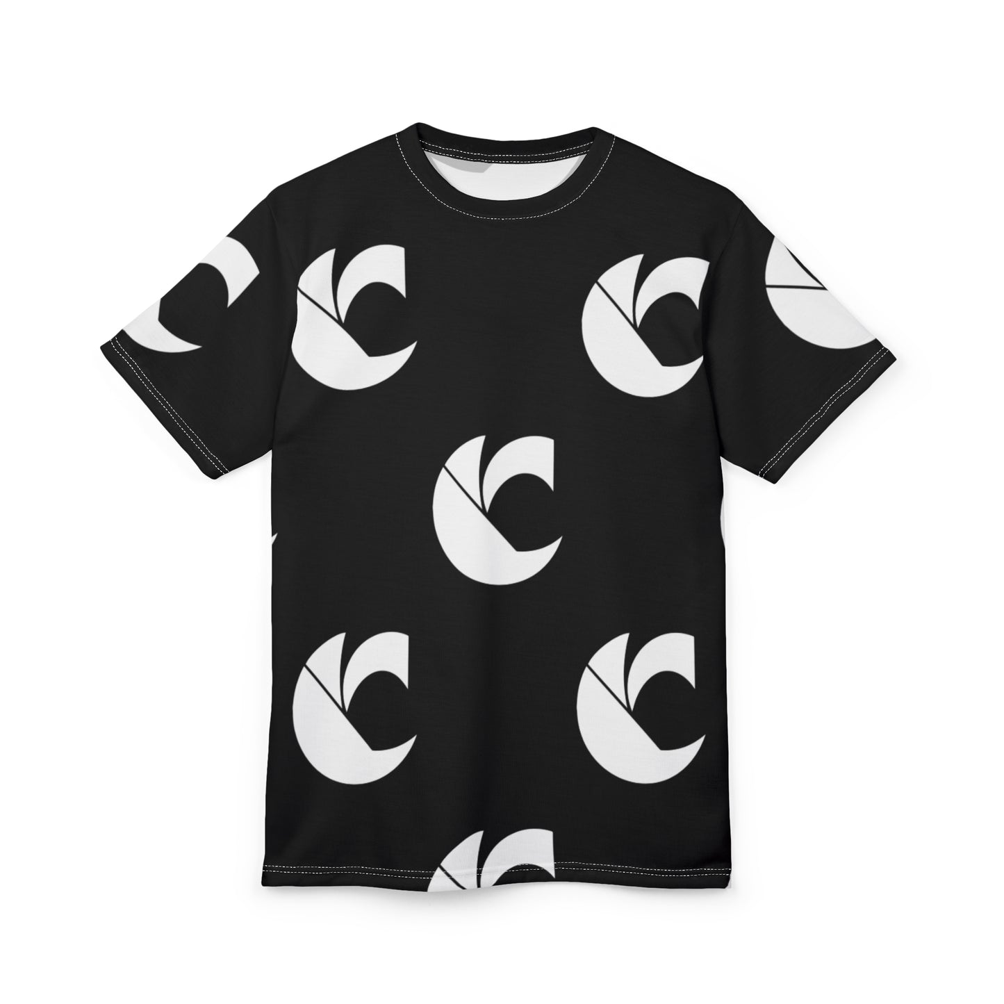C-Logo Monochrome Unisex Tee - Full Print