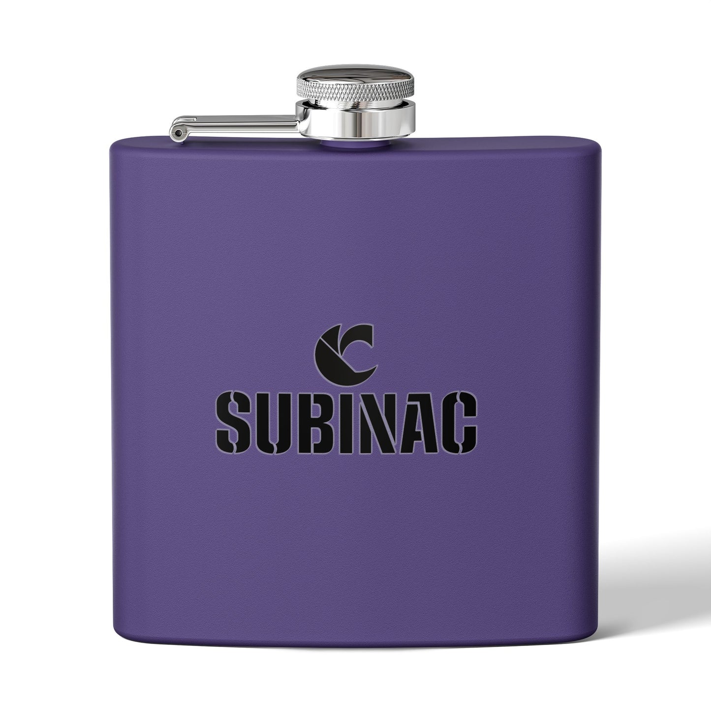 SUBINAC Personalized Stainless Steel Flask - 6oz - Perfect for Gifting & Celebrations